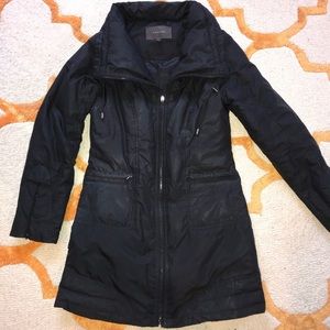Black Tahari XS puffer coat
